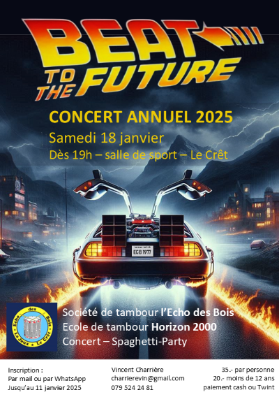 Soirée annuelle 2025 - Beat to the Future