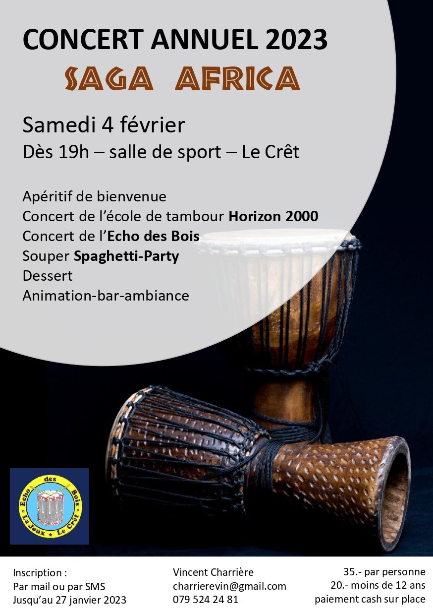 Soirée annuelle 2023 - SAGA AFRICA